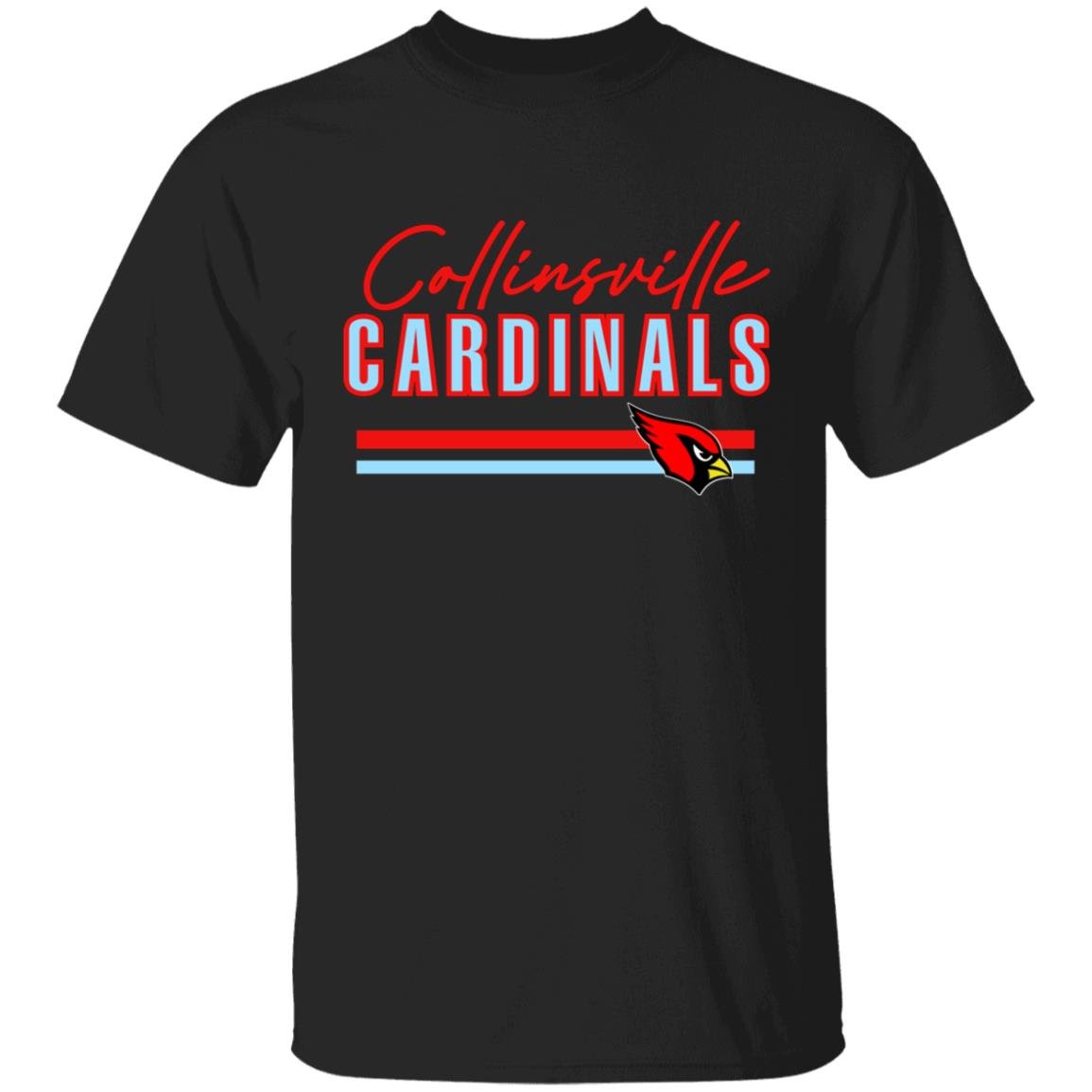 COLLINSVILLE CARDINALS YOUTH COTTON TEE - The Club
