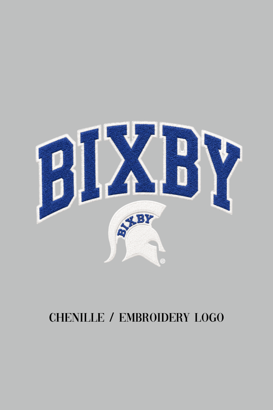 *PRE-ORDER* PB001 - BIXBY SPARTANS APPLIQUE SWEATSHIRT