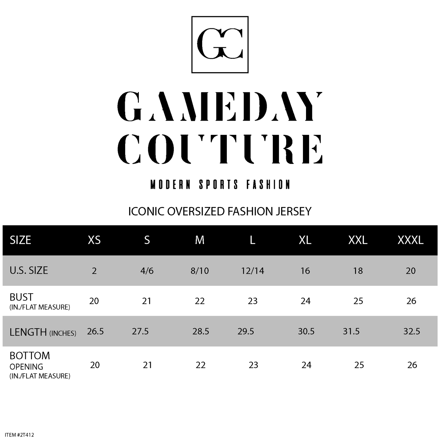 GEORGIA BULLDOGS OPTION PLAY ICONIC OVERSIZED FASHION JERSEY