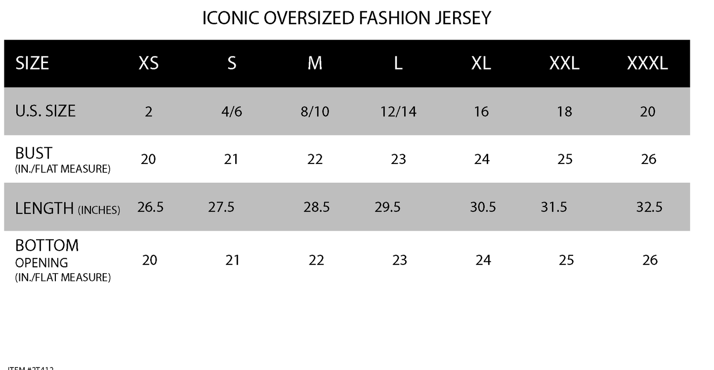 ALABAMA ICONIC OVERSIZED FASHION JERSEY