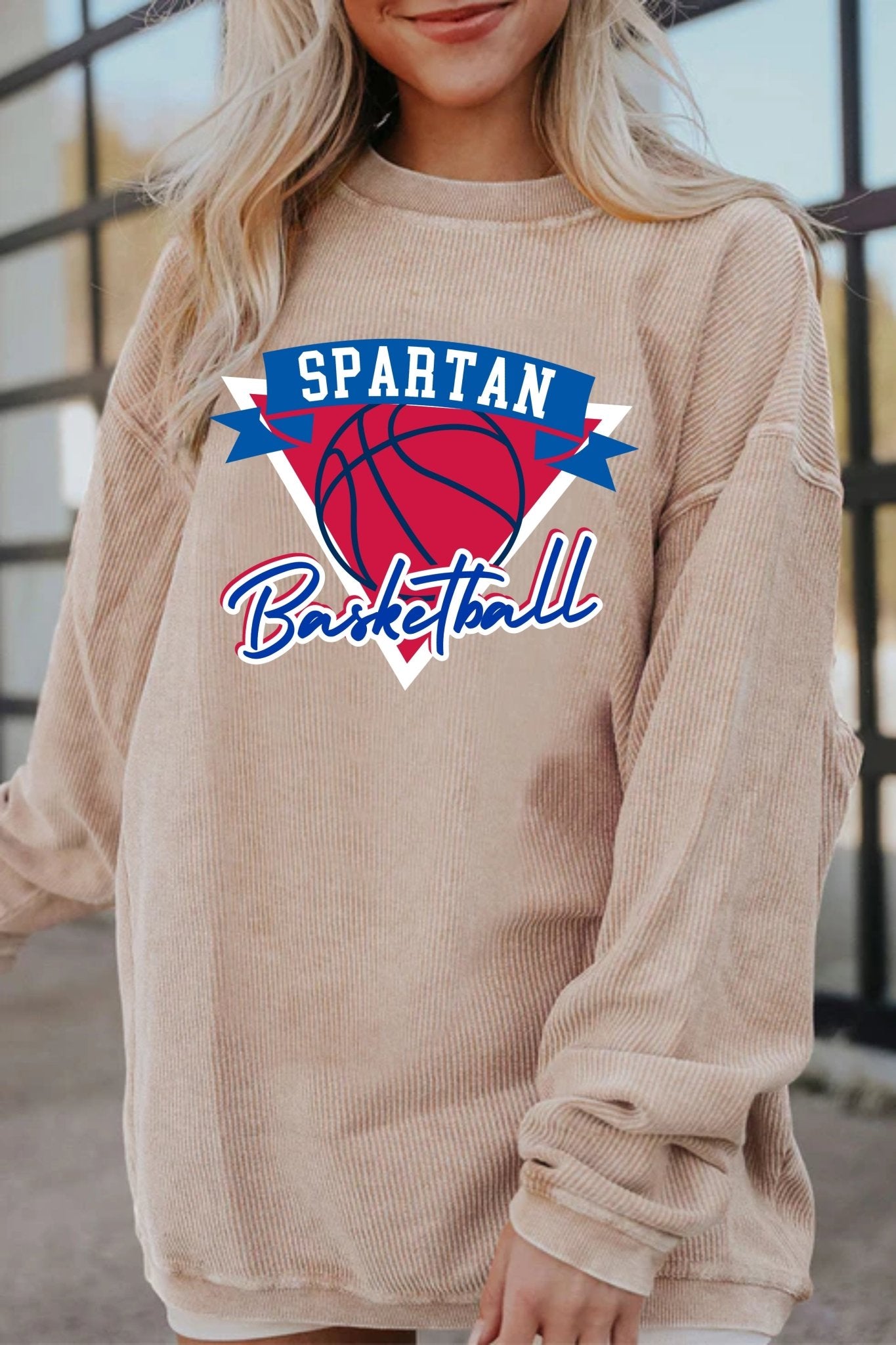 RETRO BIXBY BASKETBALL CORDED PULLOVER - The Club