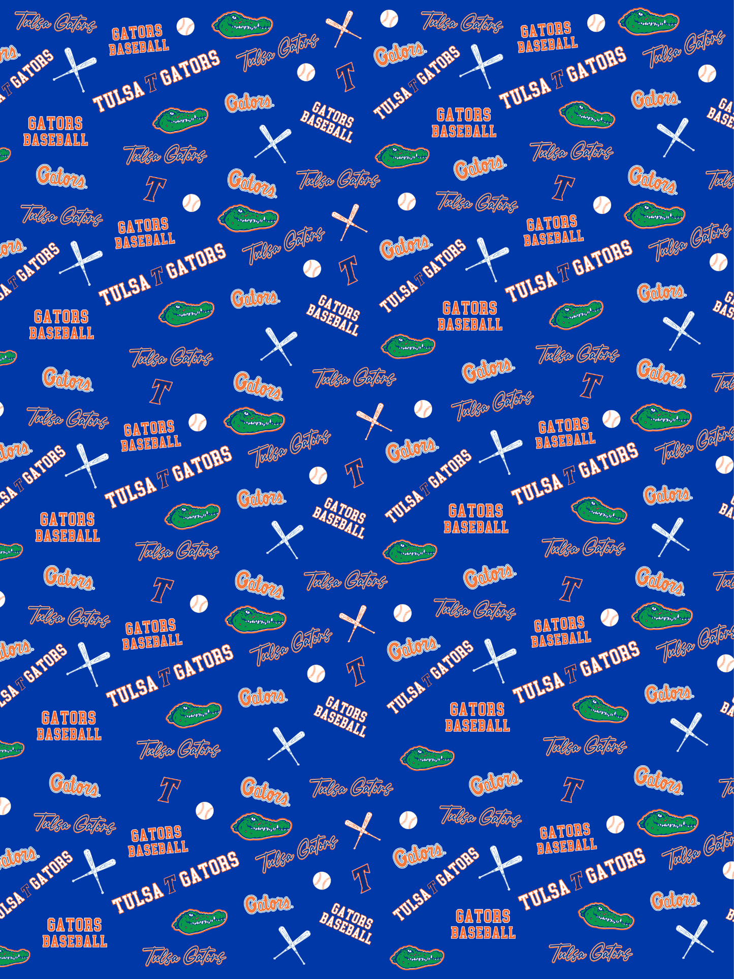 GATB026V - GATOR BASEBALL VELVETEEN BLANKET