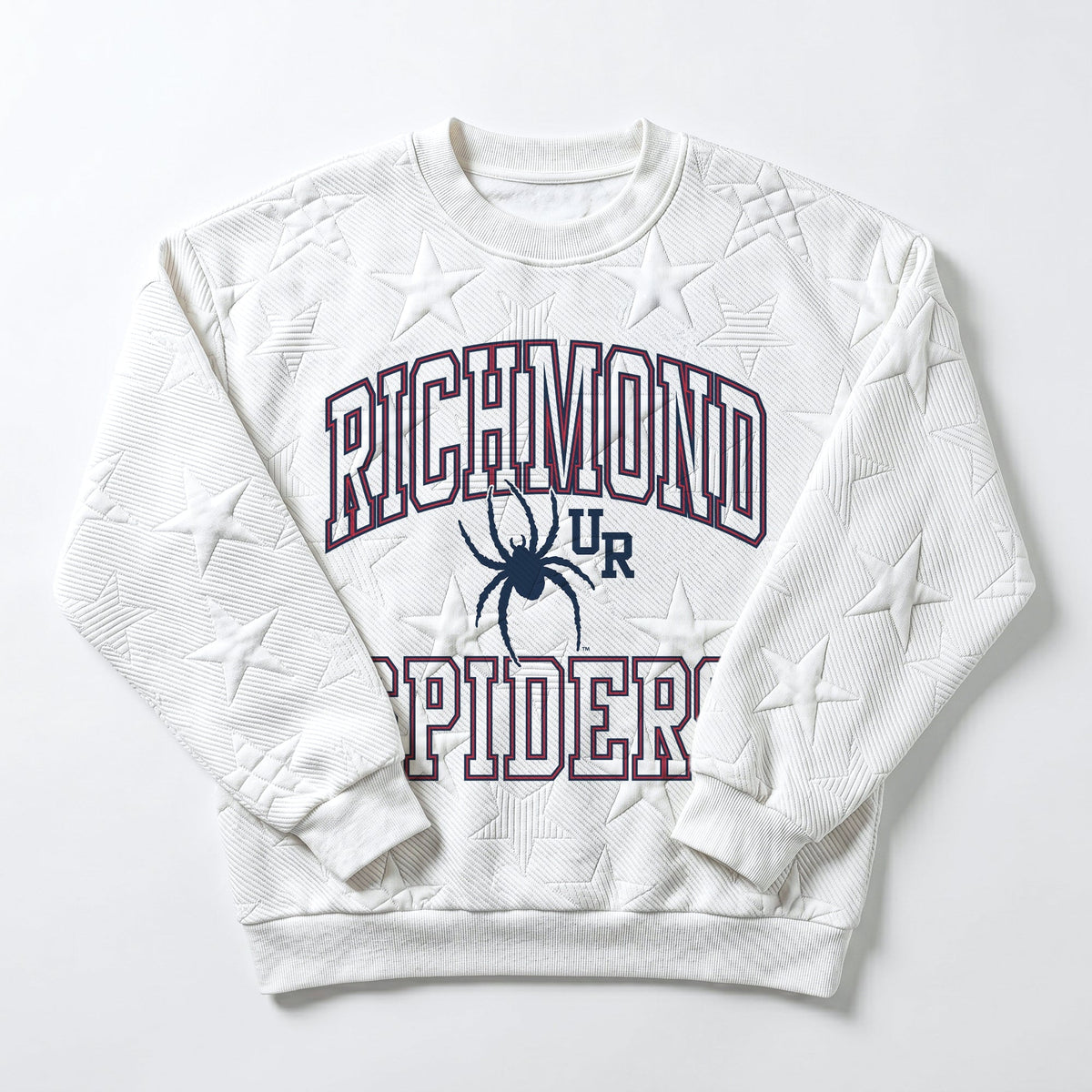 RICHMOND SPIDERS BIG PLAY ENERGY EMBOSSED STAR CREWNECK