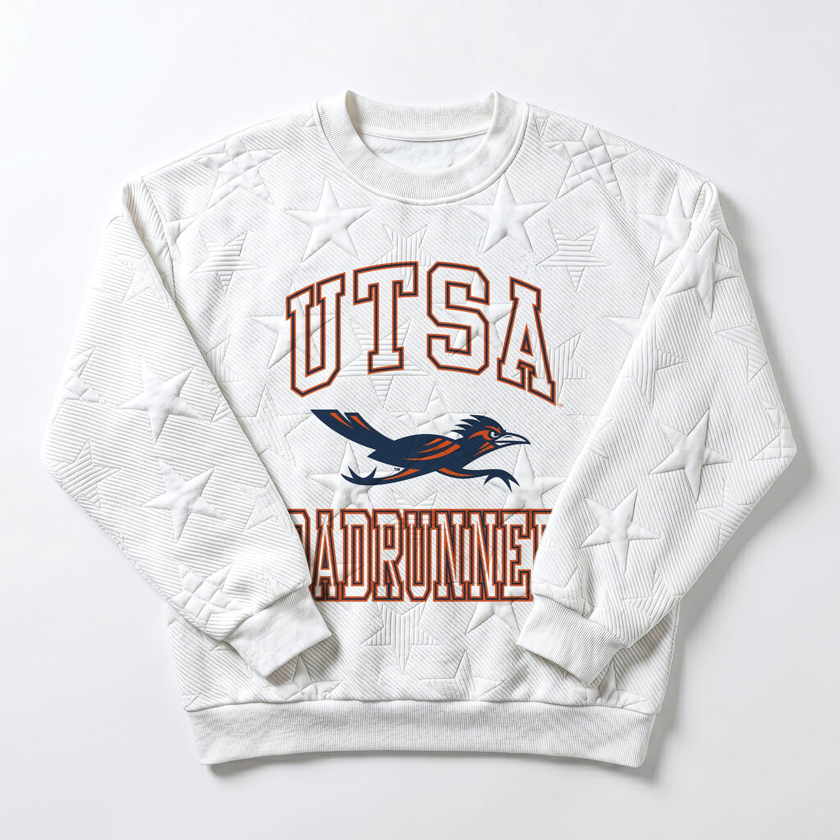 UTSA ROADRUNNERS BIG PLAY ENERGY EMBOSSED STAR CREWNECK