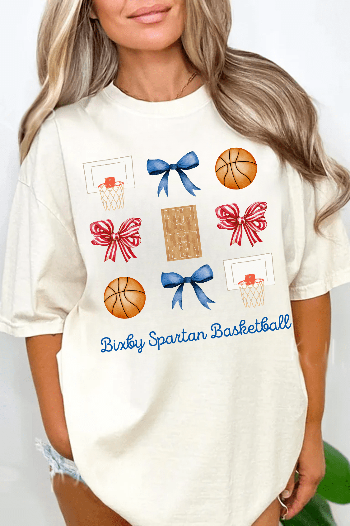 BIXBY BASKETBALL BOWS & BALLS TEE - The Club