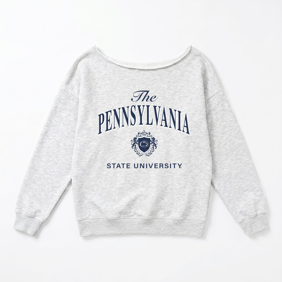 PENN STATE NITTANY LIONS OFFSIDES ENERGY RELAXED OFF-SHOULDER TOP