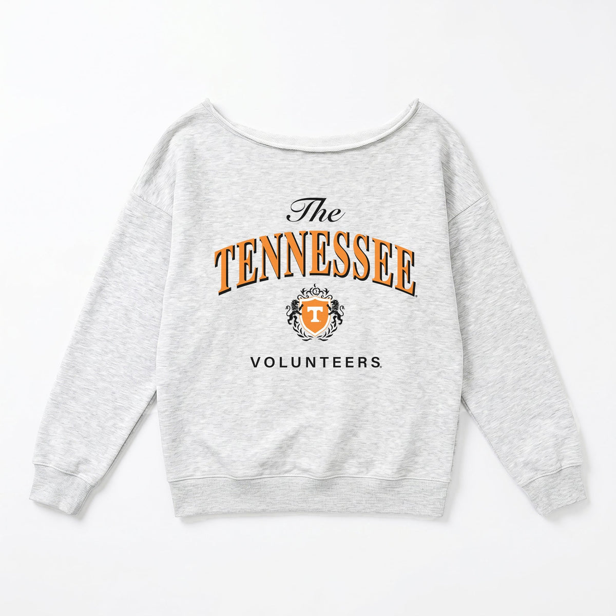 TENNESSEE VOLUNTEERS OFFSIDES ENERGY RELAXED OFF-SHOULDER TOP