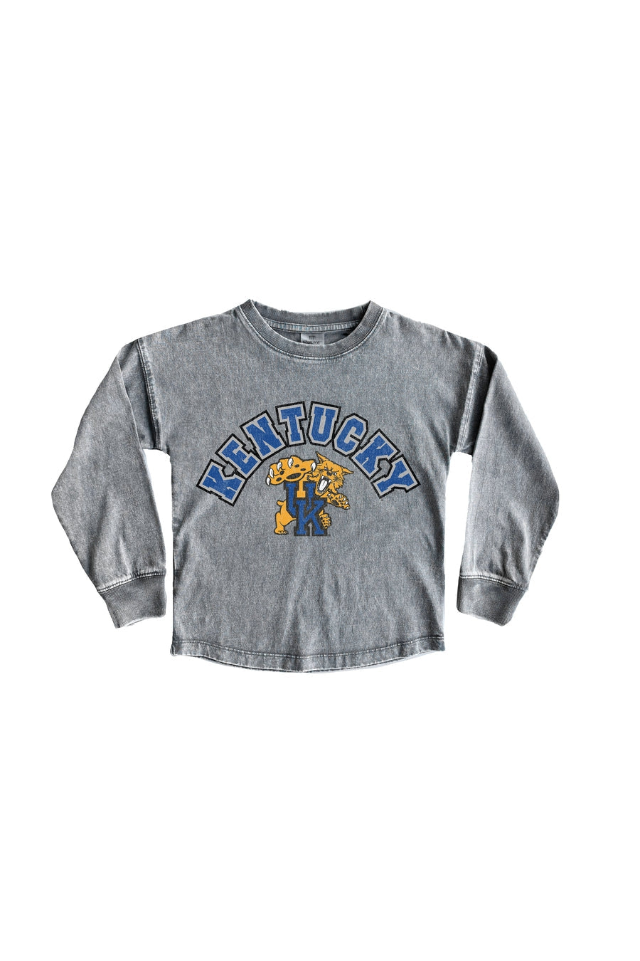 KENTUCKY WILDCATS KIDS FADED WASH PULLOVER