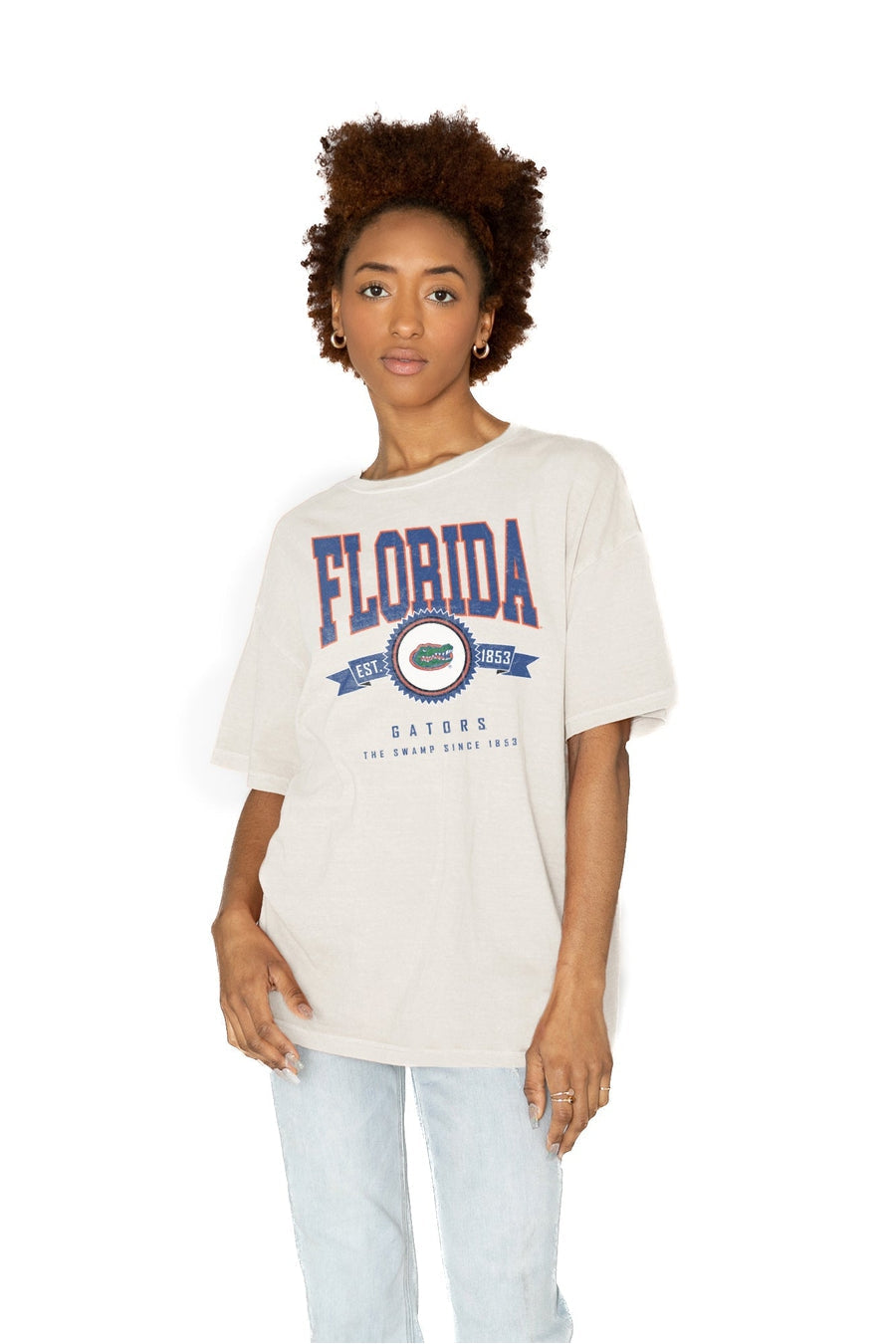 FLORIDA GATORS GET GOIN' OVERSIZED CREW NECK TEE
