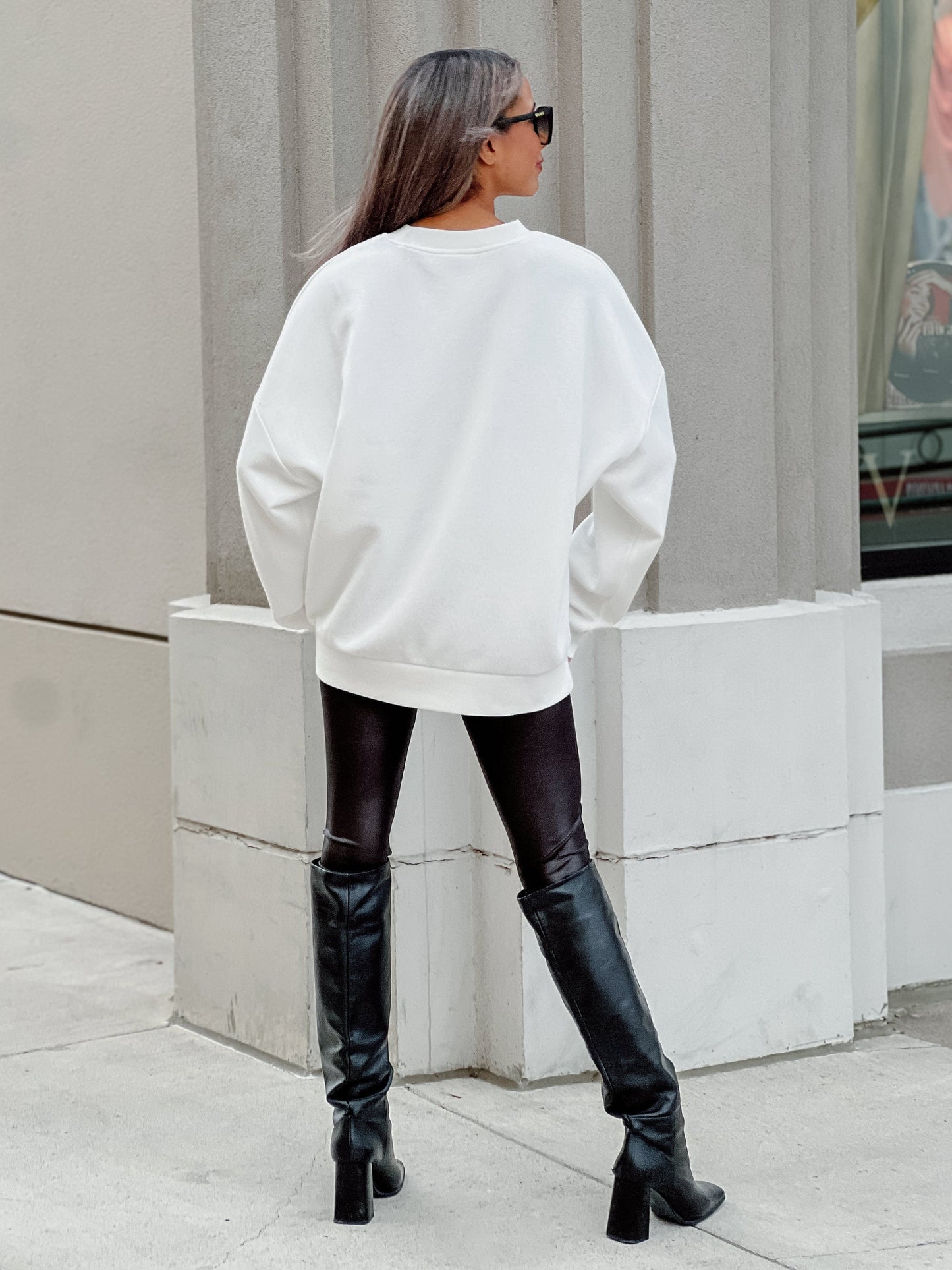 KENTUCKY WILDCATS FREESTYLE PREMIUM FLEECE DROP SHOULDER CREWNECK PULLOVER