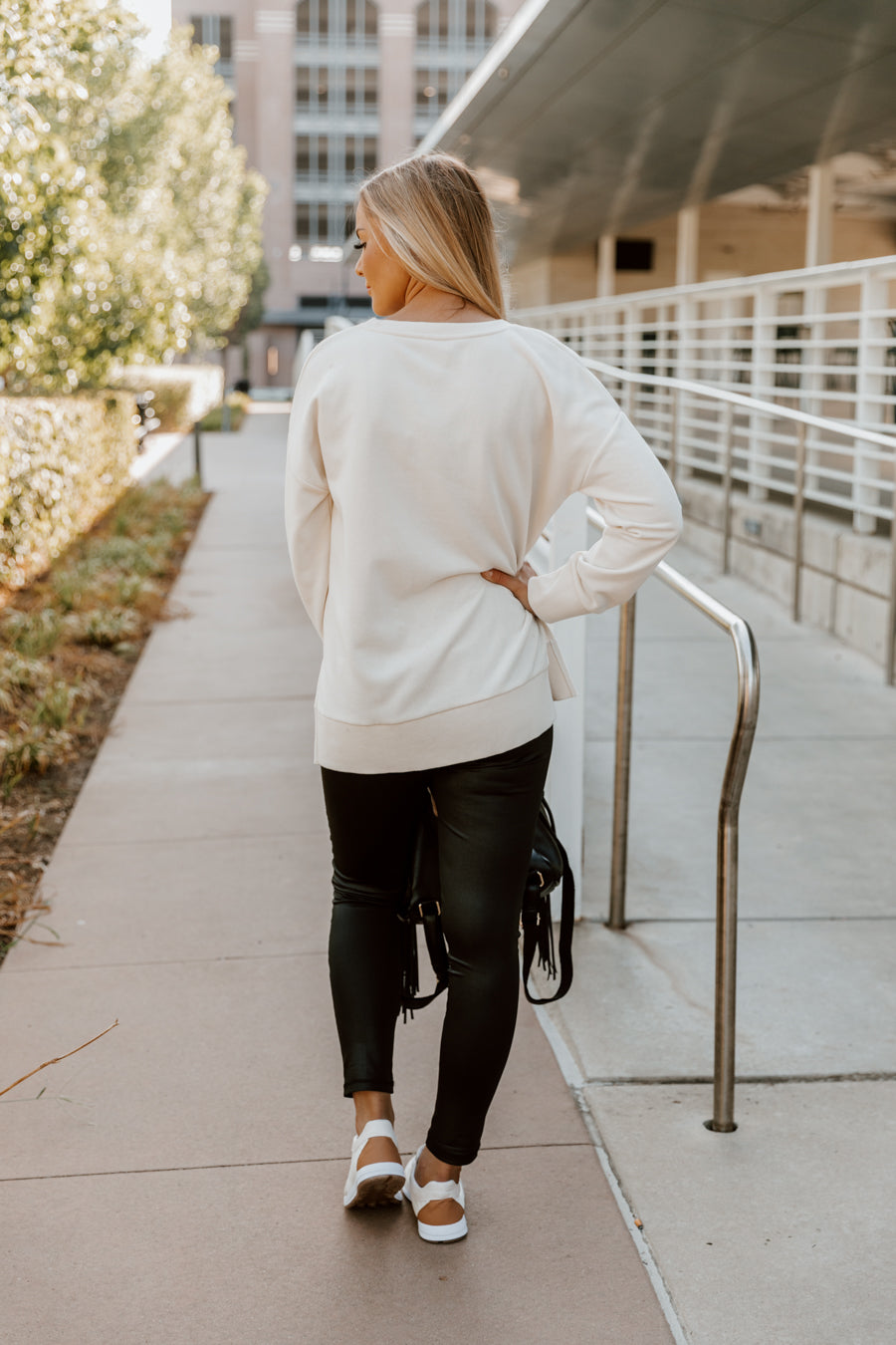 FOOTBALL SEASON SIDE SPLIT PULLOVER