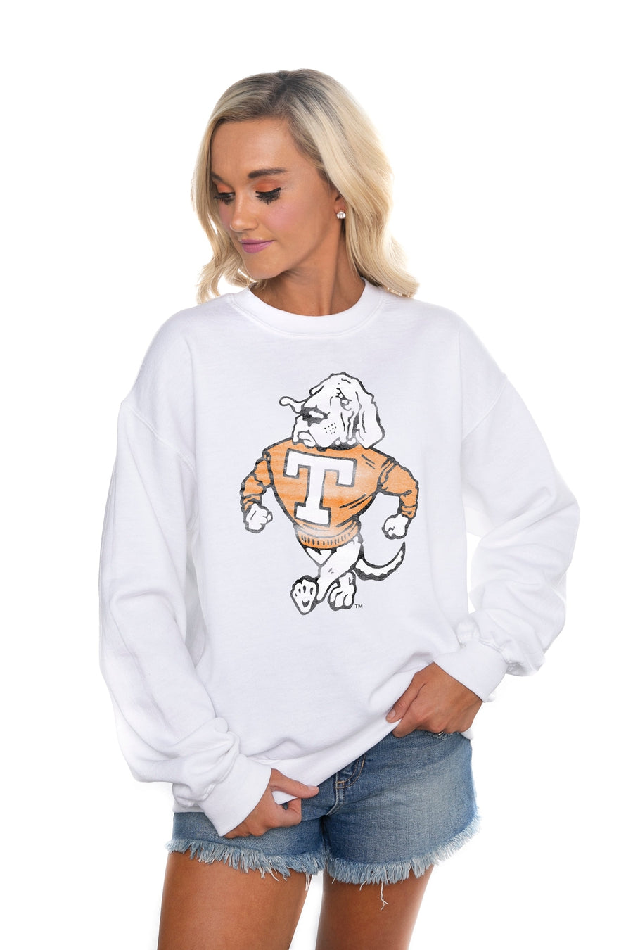TENNESSEE VOLUNTEERS "RUN IT BACK"PERFECT CREW SWEATSHIRT