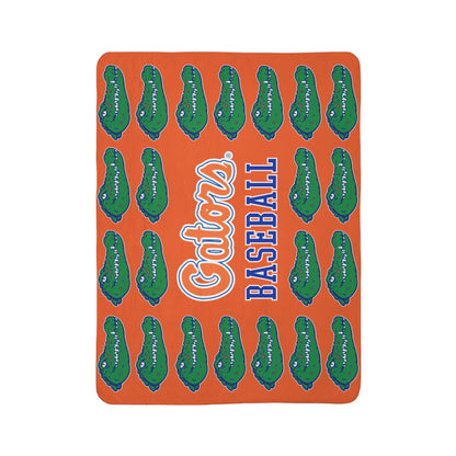 GATB024S - GATOR BASEBALL SHERPA BLANKET
