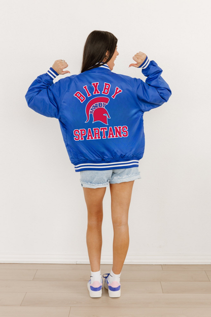 25BIX003-BIXBY SPARTANS UNISEX VARISTY JACKET