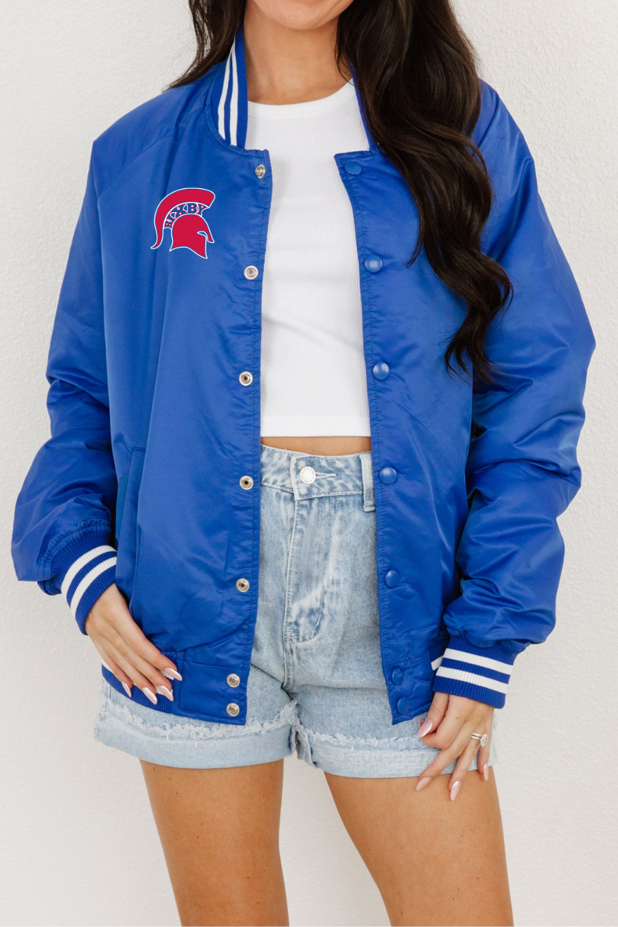 25BIX003-BIXBY SPARTANS UNISEX VARISTY JACKET