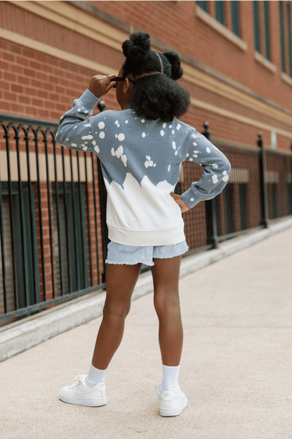 COLLINSVILLE CARDINALS YOUTH BLEACH WASH PULLOVER - The Club