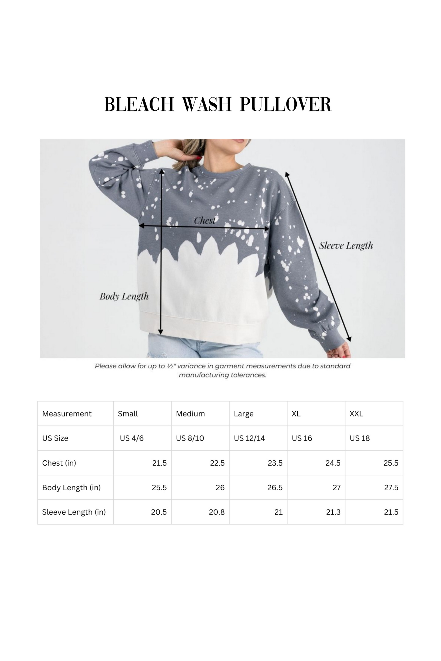 STILLWATER PIONEERS BLEACH WASH PULLOVER