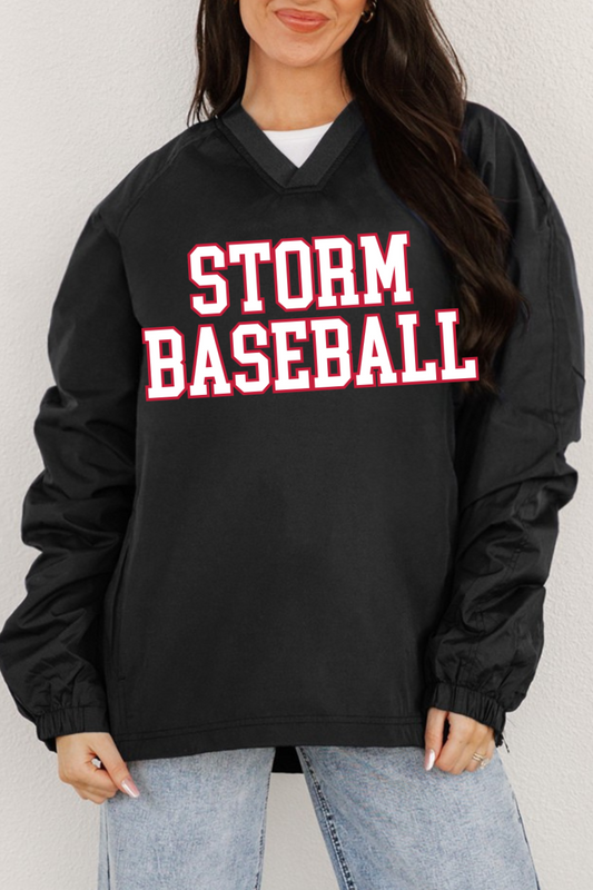 STB008-STORM BASEBALL UNISEX VARSITY WIND SHIRT