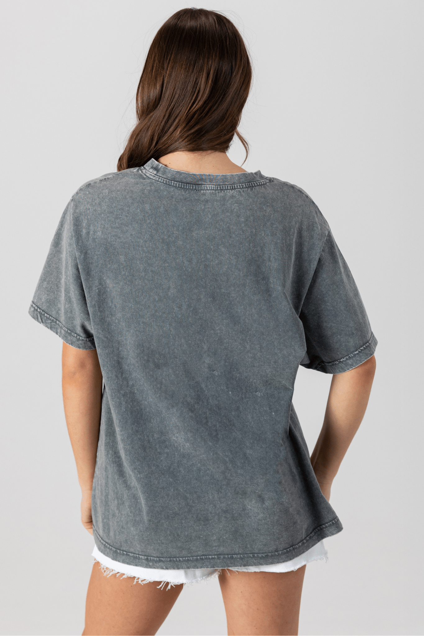 CATOOSA INDIANS VINTAGE WASH BOYFRIEND TEE - The Club