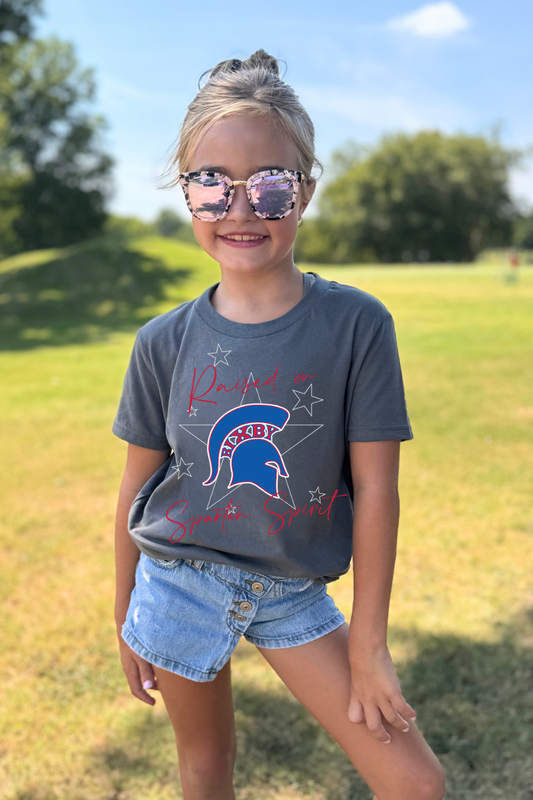 25BIX026-BIXBY SPARTANS ESSENTIAL YOUTH TEE