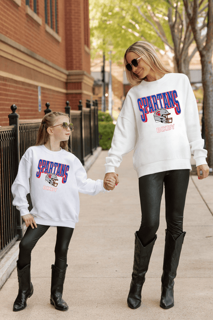 BIXBY SPARTANS MOM AND MINI PREMIUM CREWNECK SWEATSHIRT - The Club