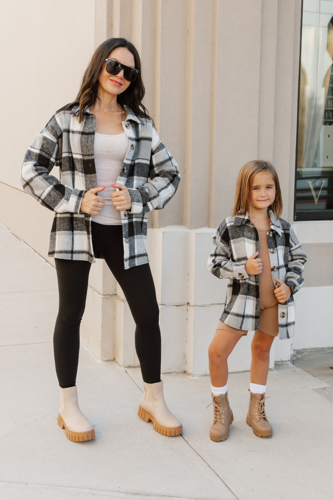 MATCH YOUR MINI - CLASSIC THREADS SPARTAN PLAID SHACKET FOR MOM