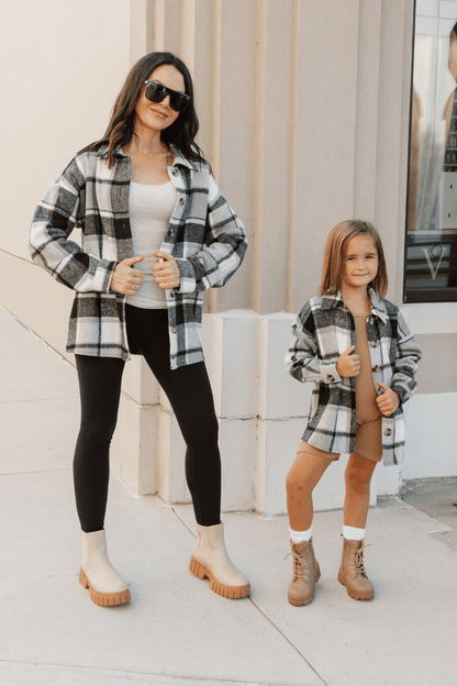 DENTON GUYER WILDCATS YOUTH PLAID SHACKET
