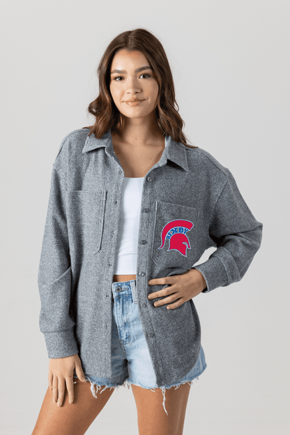 BIXBY SPARTANS CORDED SHACKET - The Club