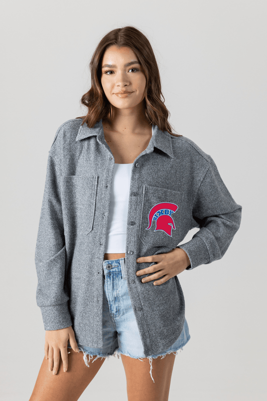 BIXBY SPARTANS CORDED SHACKET - The Club