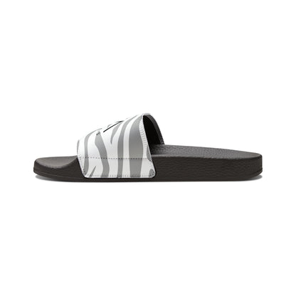 Copy of Youth Leopard Print Slide Sandals — Removable Strap Casual Pool Slides