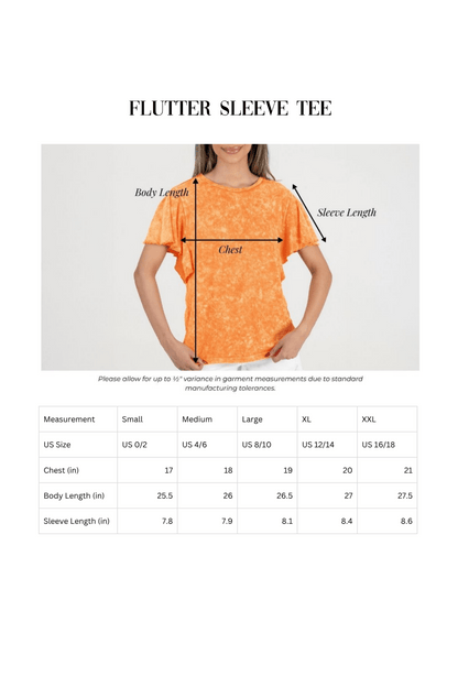 CATOOSA INDIANS FLUTTER SLEEVE TEE - The Club