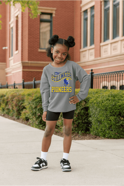 STILLWATER PIONEERS YOUTH WASHED CORDED PULLOVER - The Club