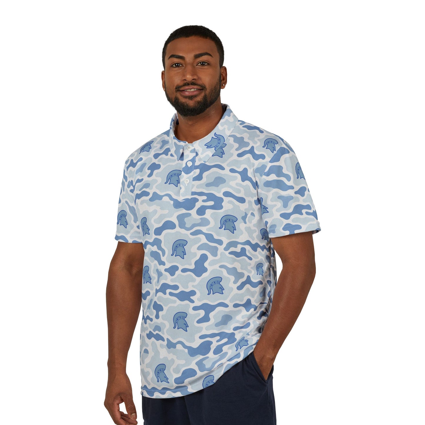 BCE - Adult Premium Camo Polo