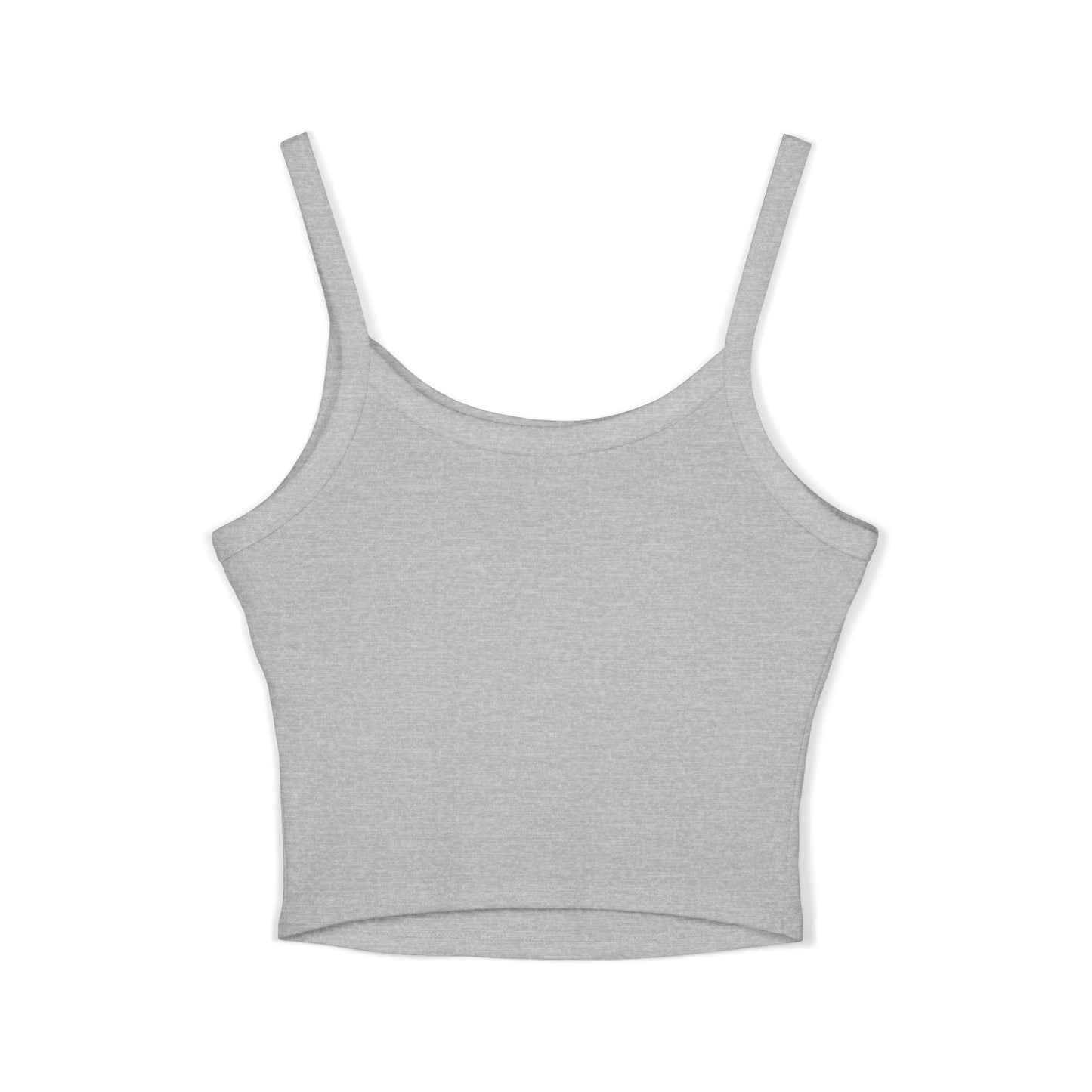 Women’s Spaghetti Tank Top — DVA Creatives Logo Crop