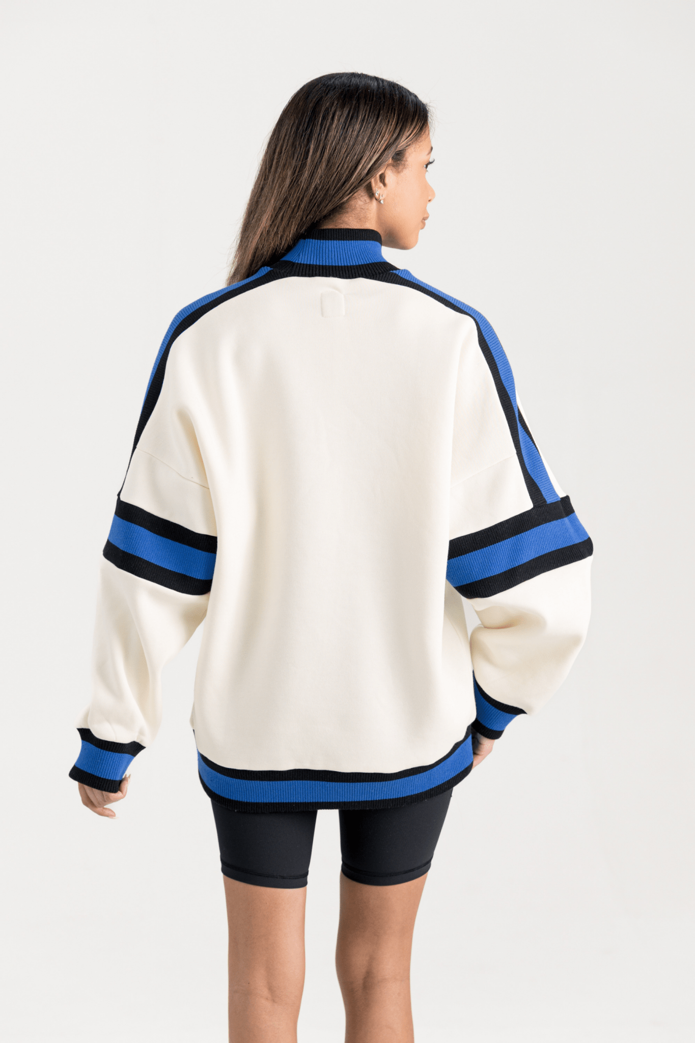BIXBY SPARTANS COLORBLOCK MOCK NECK PULLOVER - The Club