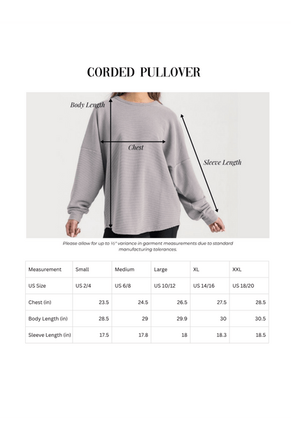 CATOOSA INDIANS WASHED CORDED PULLOVER - The Club