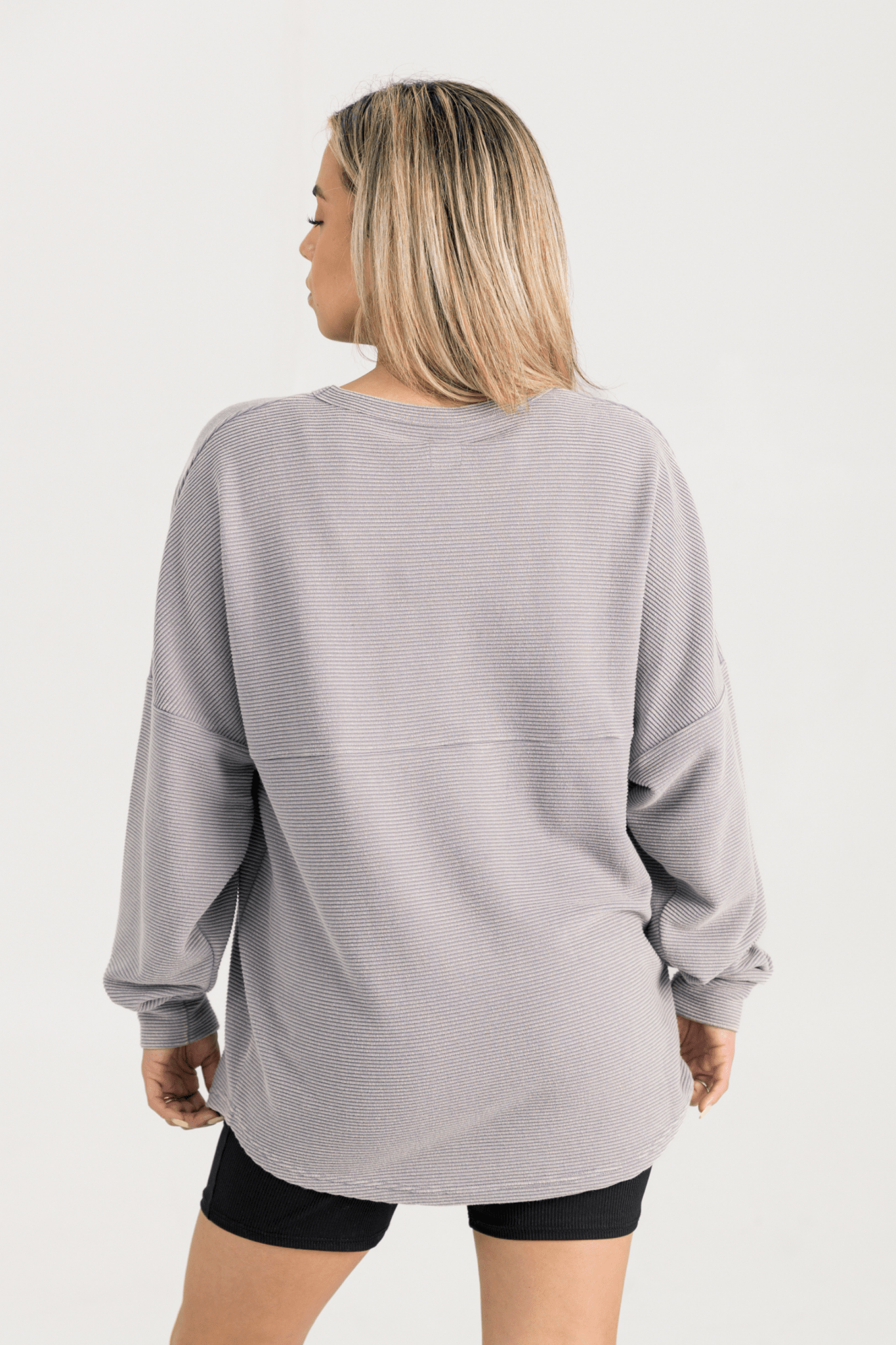 BIXBY SPARTANS WASHED CORDED PULLOVER - The Club