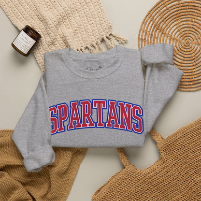 BIXBY SPARTANS LOGO SLEEVE SWEATSHIRT