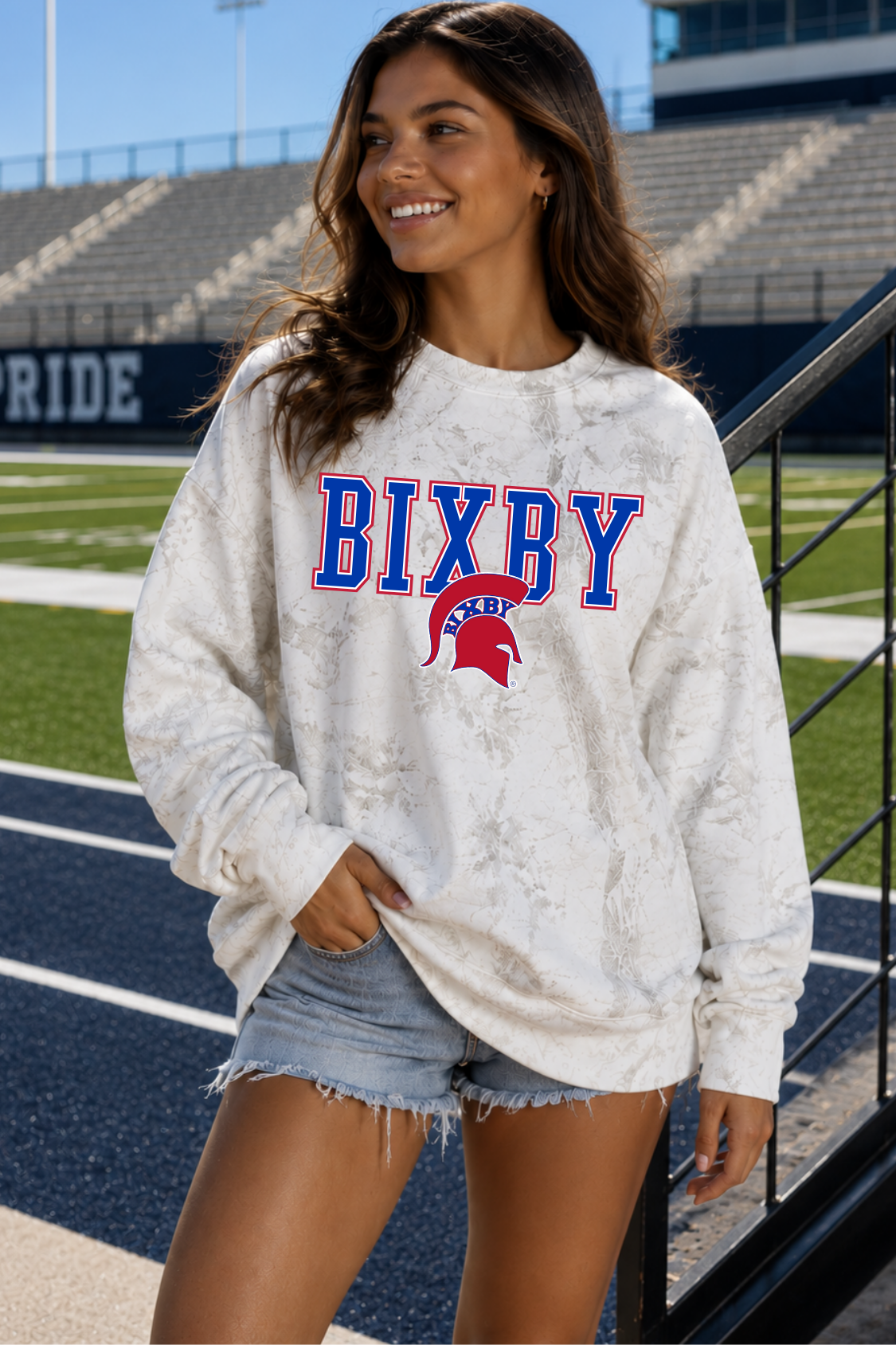 BIXBY SPARTANS VARSITY OVERSIZED JERSEY