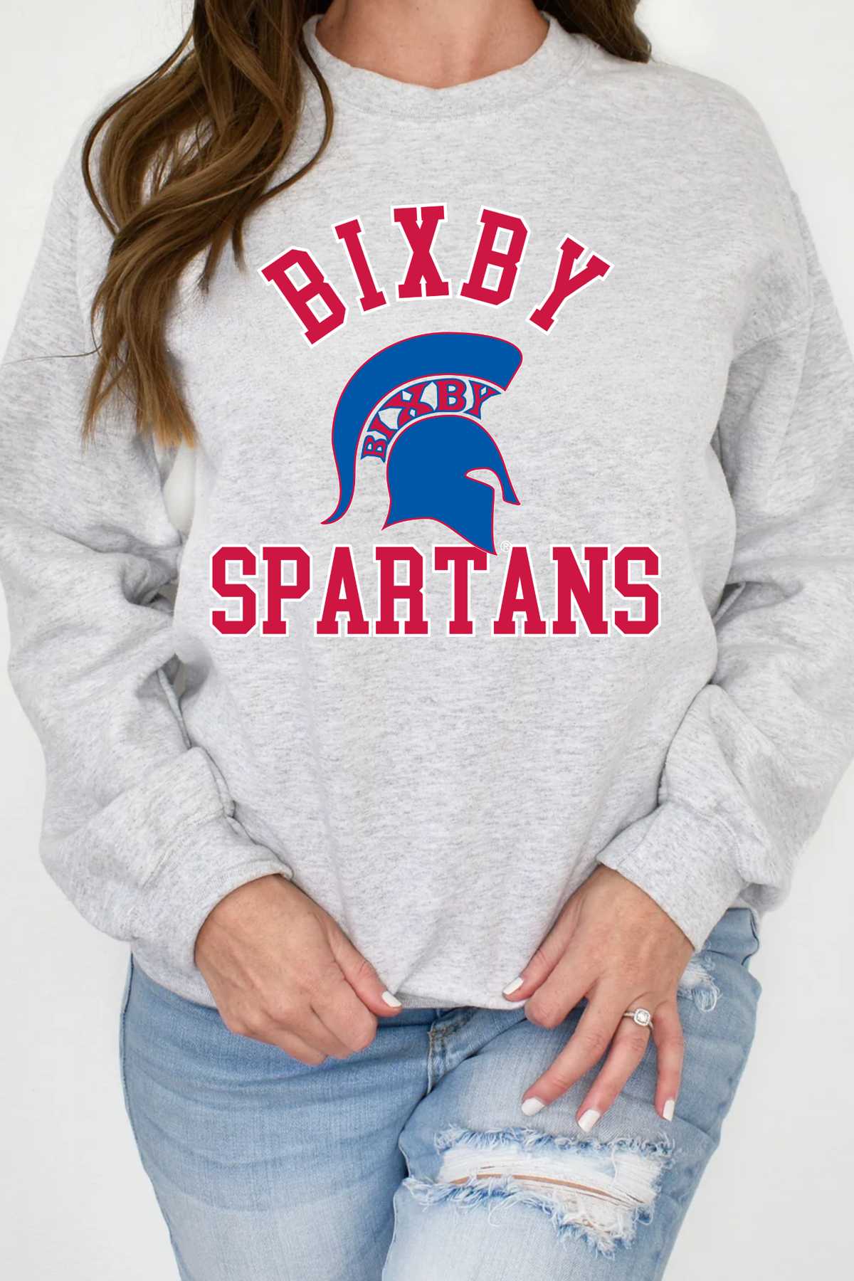 LEVEL UP SPARTAN GEAR CLASSIC CREW SWEATSHIRT