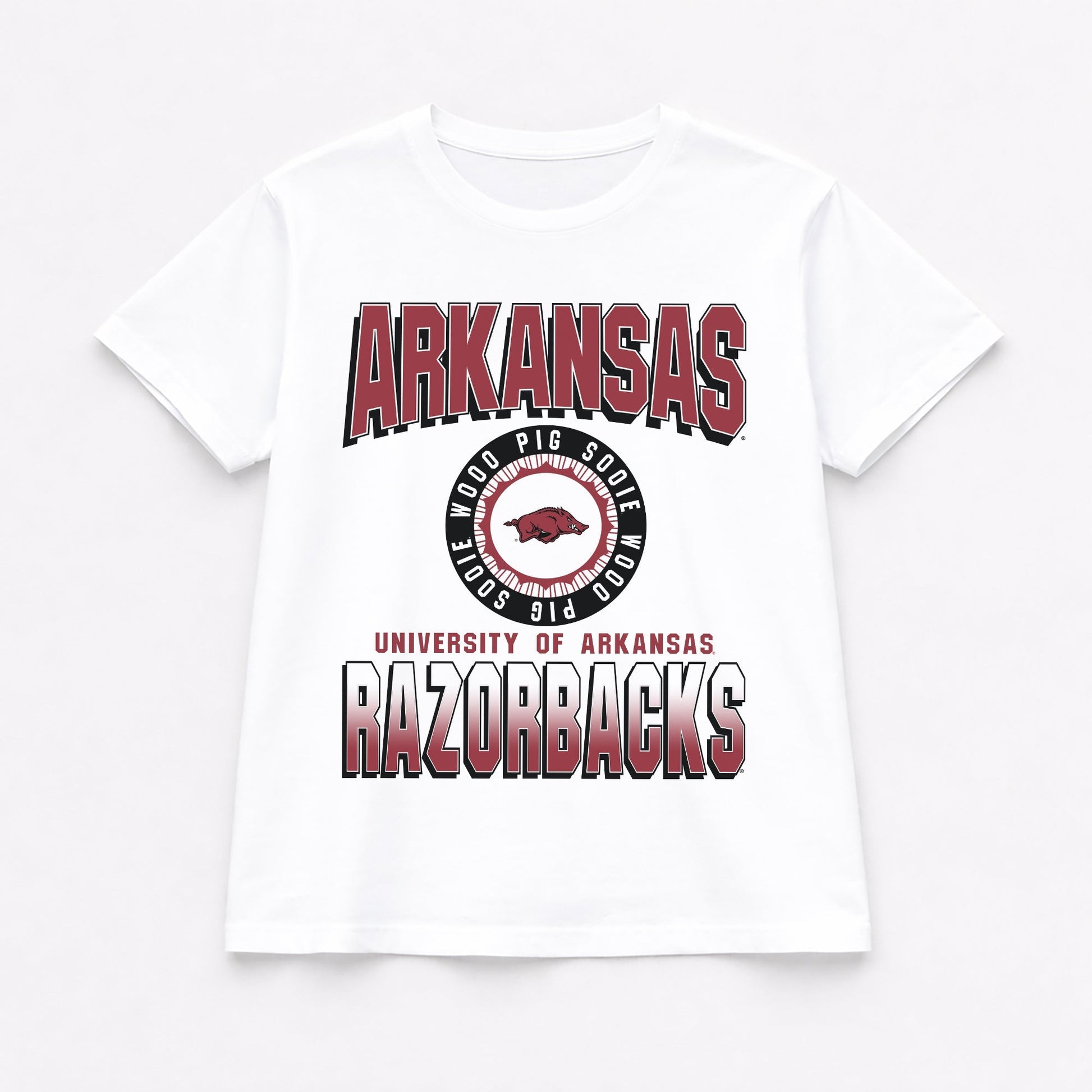 ARKANSAS RAZORBACKS ALL-TIME CLASSIC SHORT SLEEVE FLOWY TEE