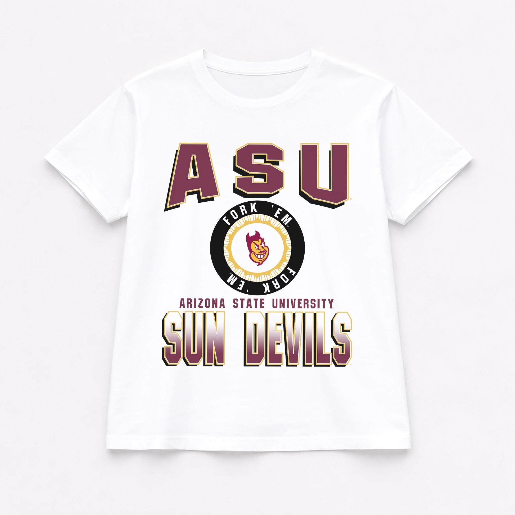 ARIZONA STATE SUN DEVILS ALL-TIME CLASSIC SHORT SLEEVE FLOWY TEE