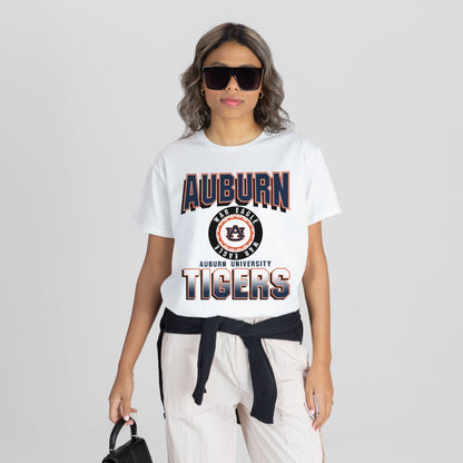 AUBURN TIGERS ALL-TIME CLASSIC SHORT SLEEVE FLOWY TEE