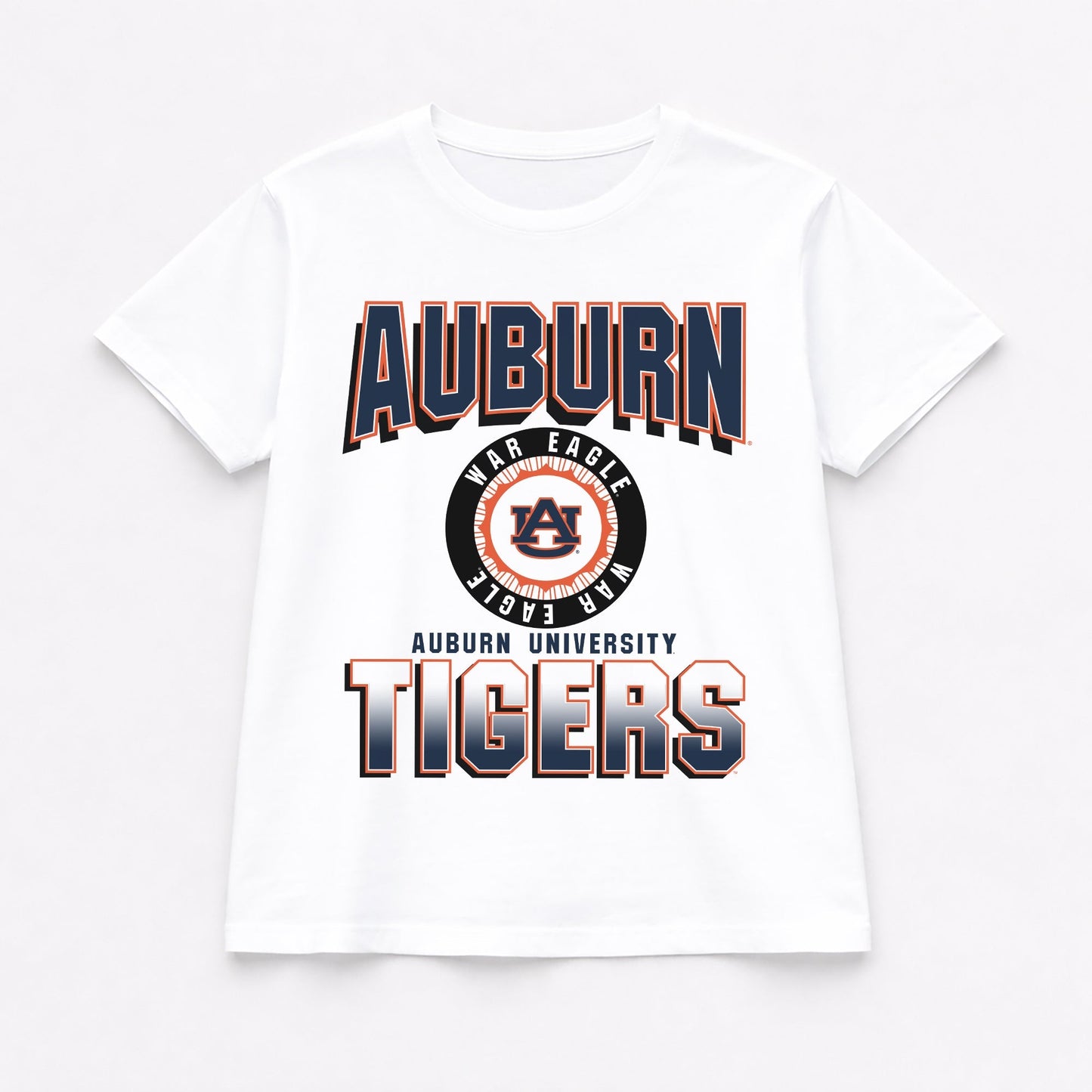 AUBURN TIGERS ALL-TIME CLASSIC SHORT SLEEVE FLOWY TEE