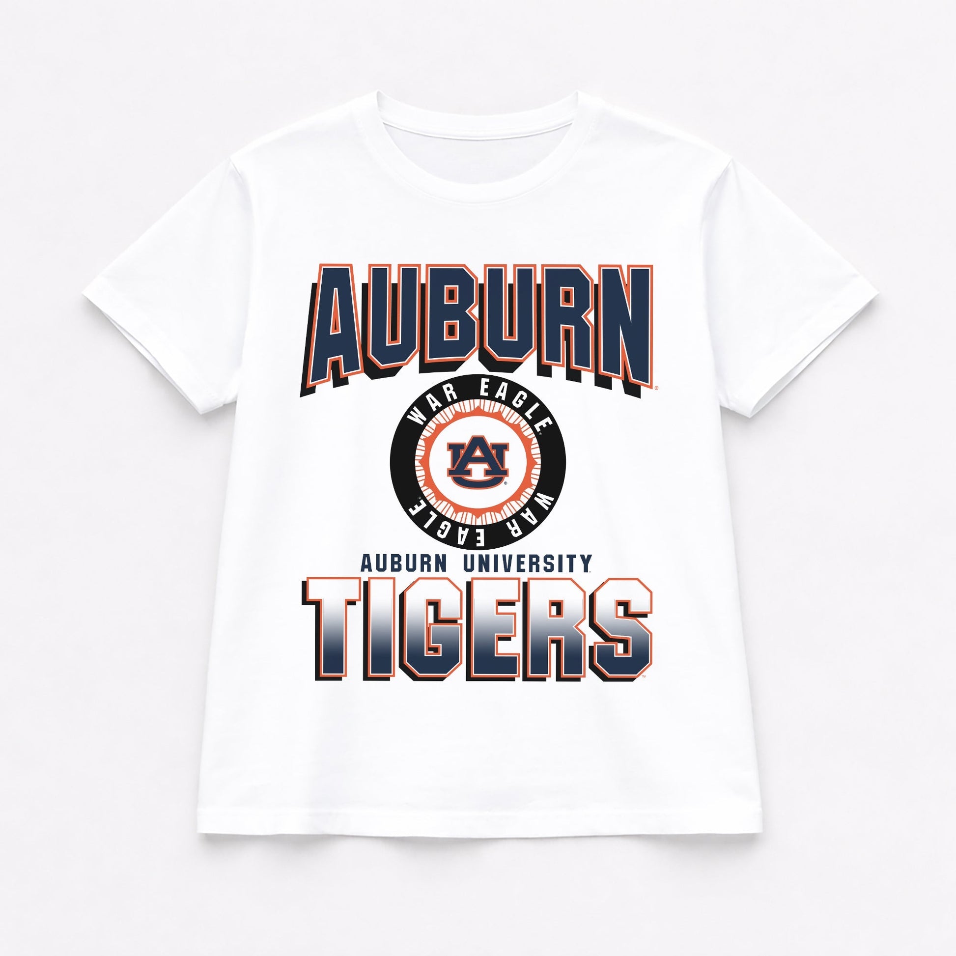 AUBURN TIGERS ALL-TIME CLASSIC SHORT SLEEVE FLOWY TEE