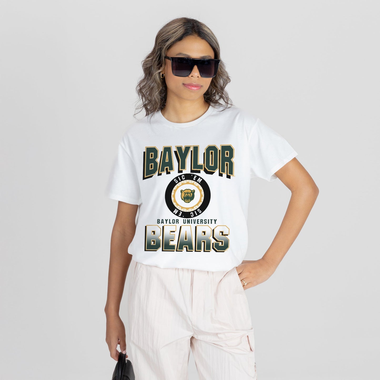 BAYLOR BEARS ALL-TIME CLASSIC SHORT SLEEVE FLOWY TEE