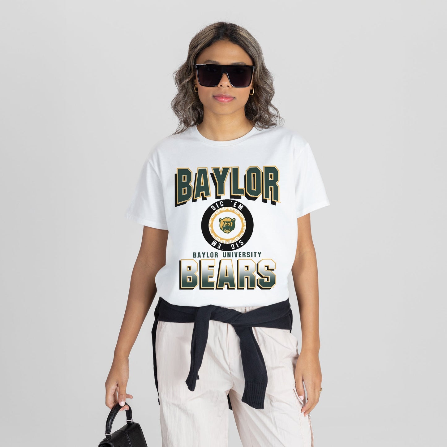 BAYLOR BEARS ALL-TIME CLASSIC SHORT SLEEVE FLOWY TEE