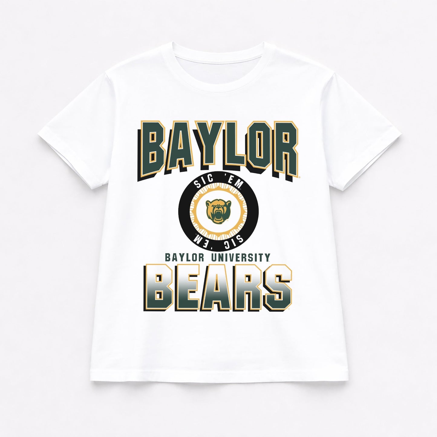 BAYLOR BEARS ALL-TIME CLASSIC SHORT SLEEVE FLOWY TEE