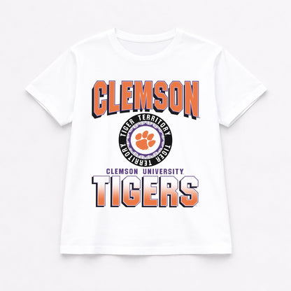 CLEMSON TIGERS ALL-TIME CLASSIC SHORT SLEEVE FLOWY TEE