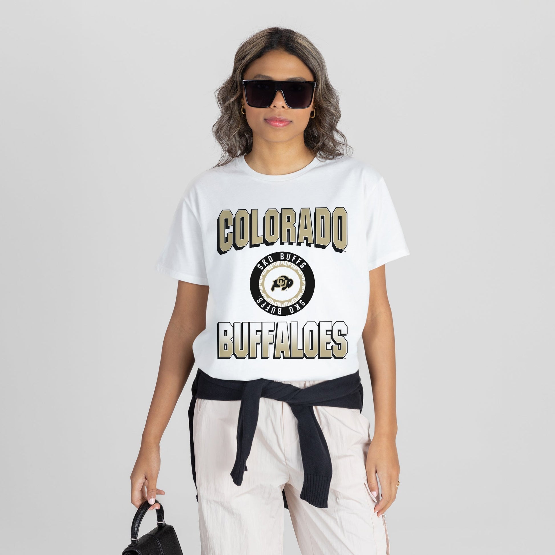 COLORADO BUFFALOES ALL-TIME CLASSIC SHORT SLEEVE FLOWY TEE